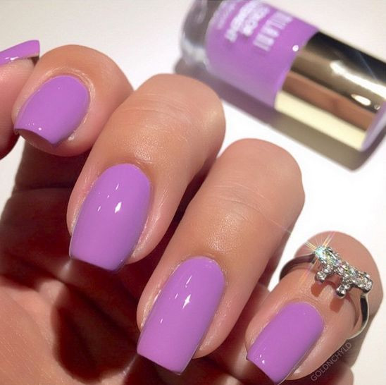 Springtime Nail Colors
 Nails Spring nail colors and Purple on Pinterest