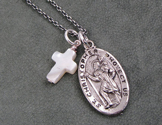 St Christopher Necklace Meaning
 Cubic Zirconia Jewelry Blog Saint Christopher Necklaces