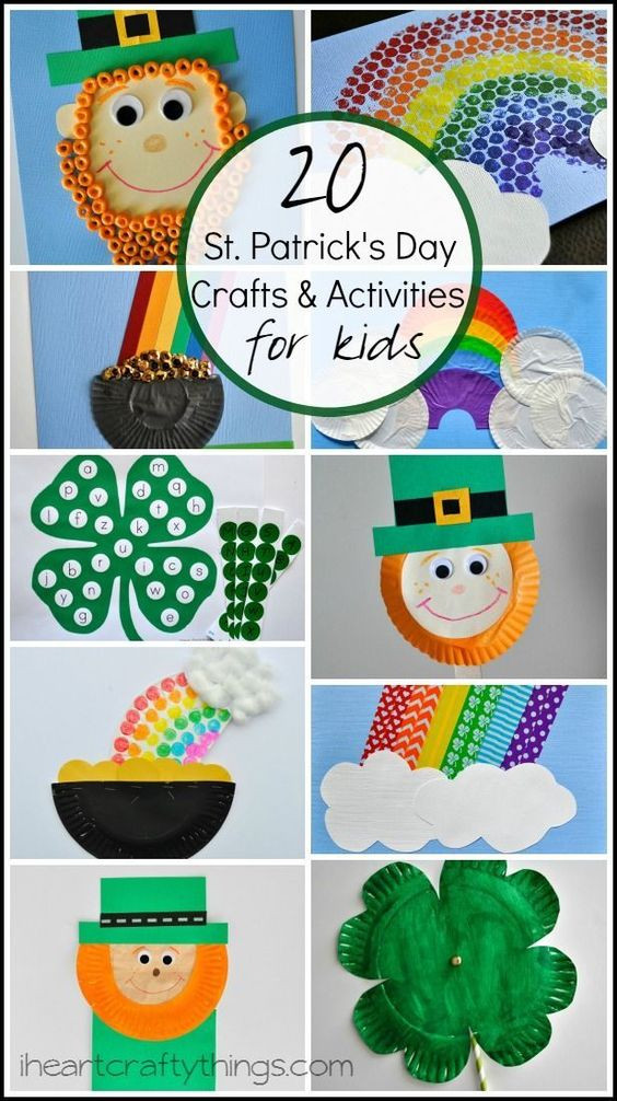 St Patrick Day Activities For Kids
 20 St Patrick s Day Crafts and Activities for Kids