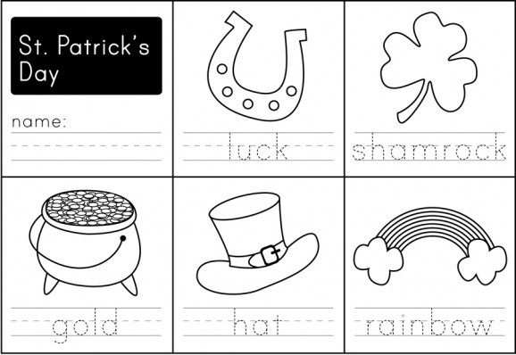 St Patrick Day Activities For Kids
 St Patrick s Day Coloring Pages and Activities for Kids