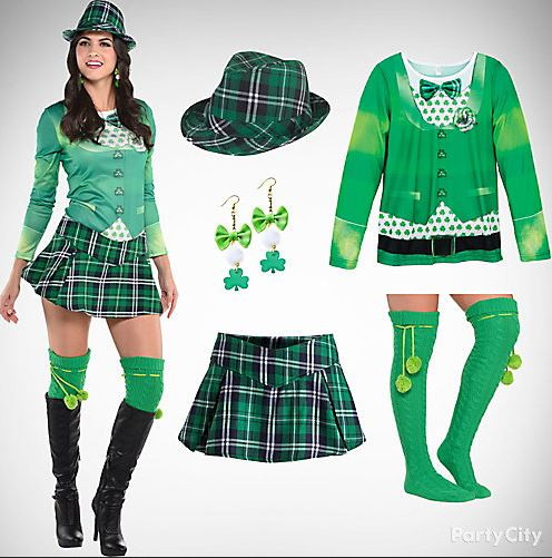 St Patrick's Day Costume Ideas
 2017 St Patrick’s Day Outfits T shirts y Lingerie