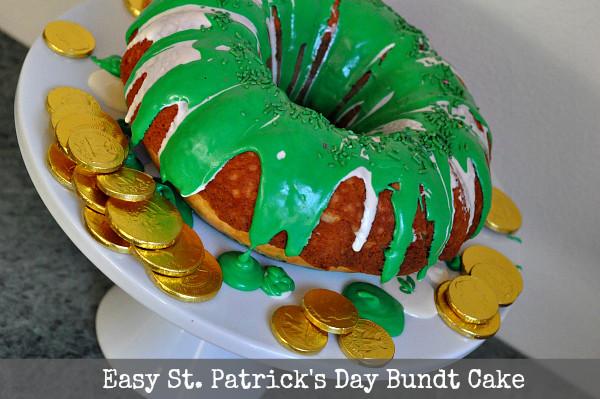 St Patrick'S Day Desserts Recipes Easy
 Easy St Patrick’s Day Bundt Cake Recipe