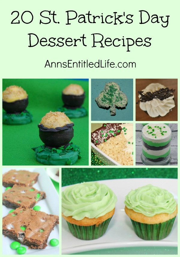St Patrick'S Day Desserts Recipes Easy
 20 St Patrick s Day Dessert Recipes