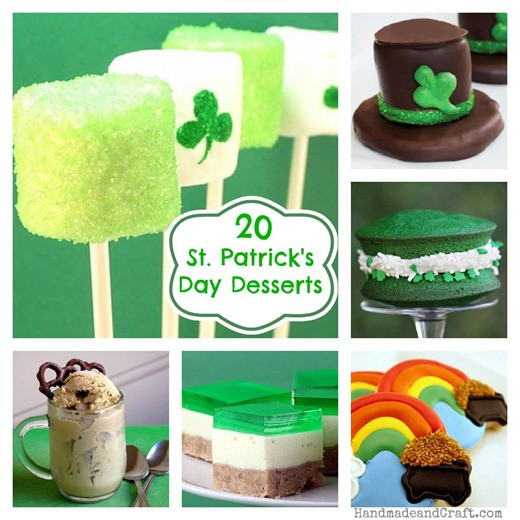 St Patrick'S Day Desserts Recipes Easy
 20 St Patrick’s Day Dessert Recipes