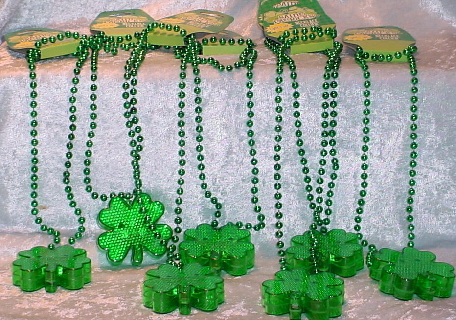 St Patrick's Day Gifts
 SAINT PATRICK S DAY NECKLACE LIGHTS UP 20 INCHES