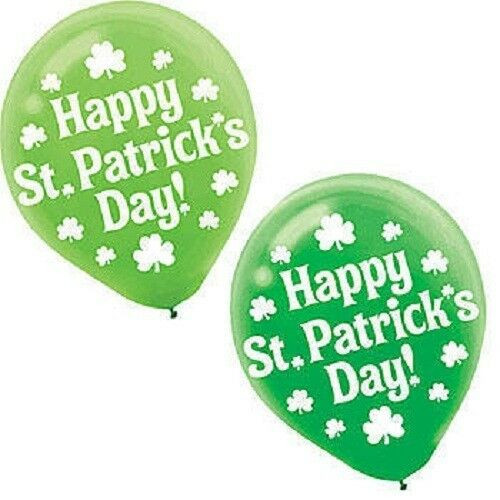St Patrick's Day Gifts
 ST PATRICK S DAY BALLOONS Pack of 15 ST PATRICK S