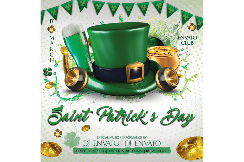 St Patrick's Day Gifts
 St Patrick s Day Flyer And Poster By artolus