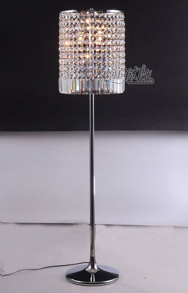 Standing Lamps For Living Room
 Simple crystal standing light lamps bedside creative