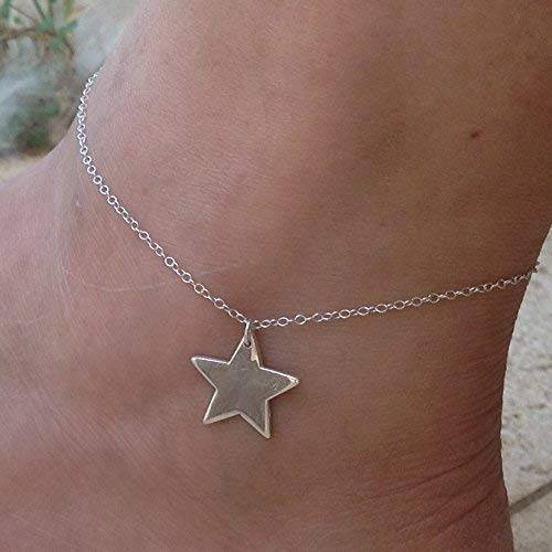 Star Anklet
 Amazon Big Star Anklet 952 Sterling Silver Bracelet