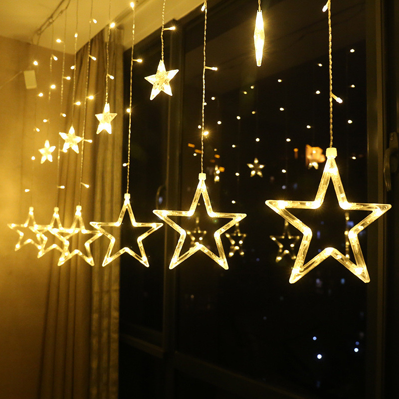 Star String Lights For Bedroom
 Star lamp Curtain lamp Room Decoration Led String of