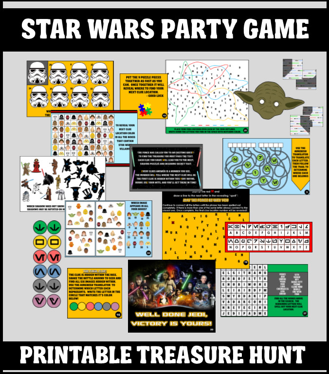 Star Wars Birthday Party Games
 Top 10 Star Wars Party Games