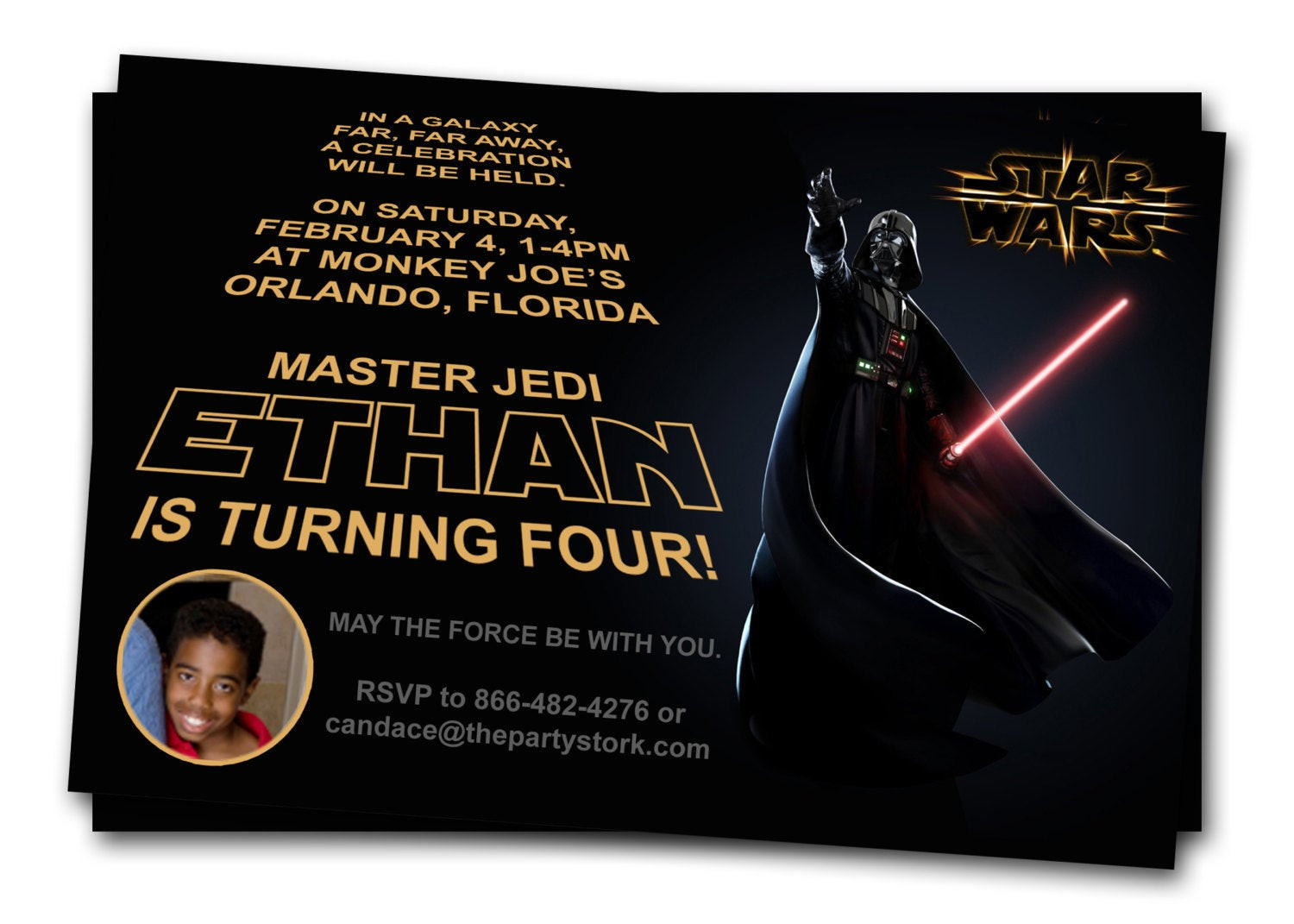 Star Wars Birthday Party Invitations
 Unavailable Listing on Etsy