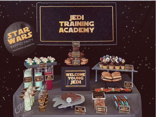Star Wars Kids Party
 Star Wars Party Idea for Kids Games food birthday cakes