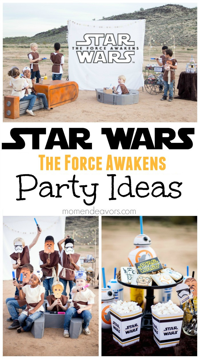Star Wars Kids Party
 DIY No Bake Star Wars BB 8 Cookies