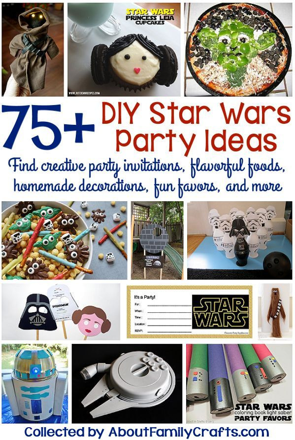 Star Wars Party Decorations DIY
 75 DIY Star Wars Party Ideas – About Family Crafts