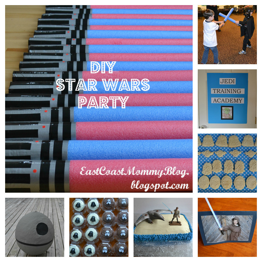 Star Wars Party Decorations DIY
 East Coast Mommy DIY Star Wars Party