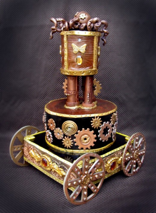 Steampunk Wedding Cakes
 Steampunk Wedding Picture Gallery and Ideas