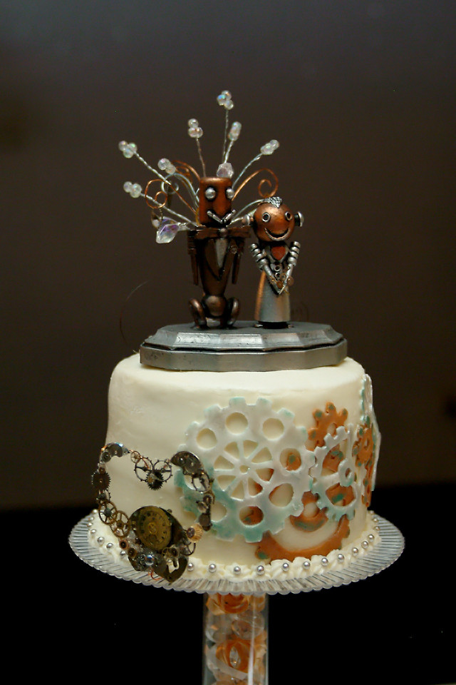 Steampunk Wedding Cakes
 Steampunk Wedding Cake by gerald the mouse3 on DeviantArt