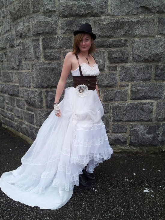 Steampunk Wedding Dress
 DevilInspired Wedding Dresses Fantastic Steampunk Wedding