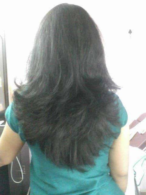 Step Cut For Long Hair
 Which type of haircut suits me The following are my