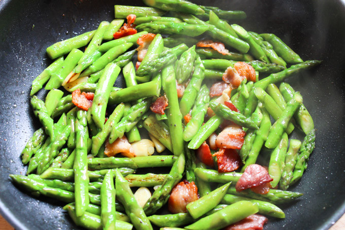 Stir Fry Asparagus
 Easy Bacon and Asparagus – Spice the Plate