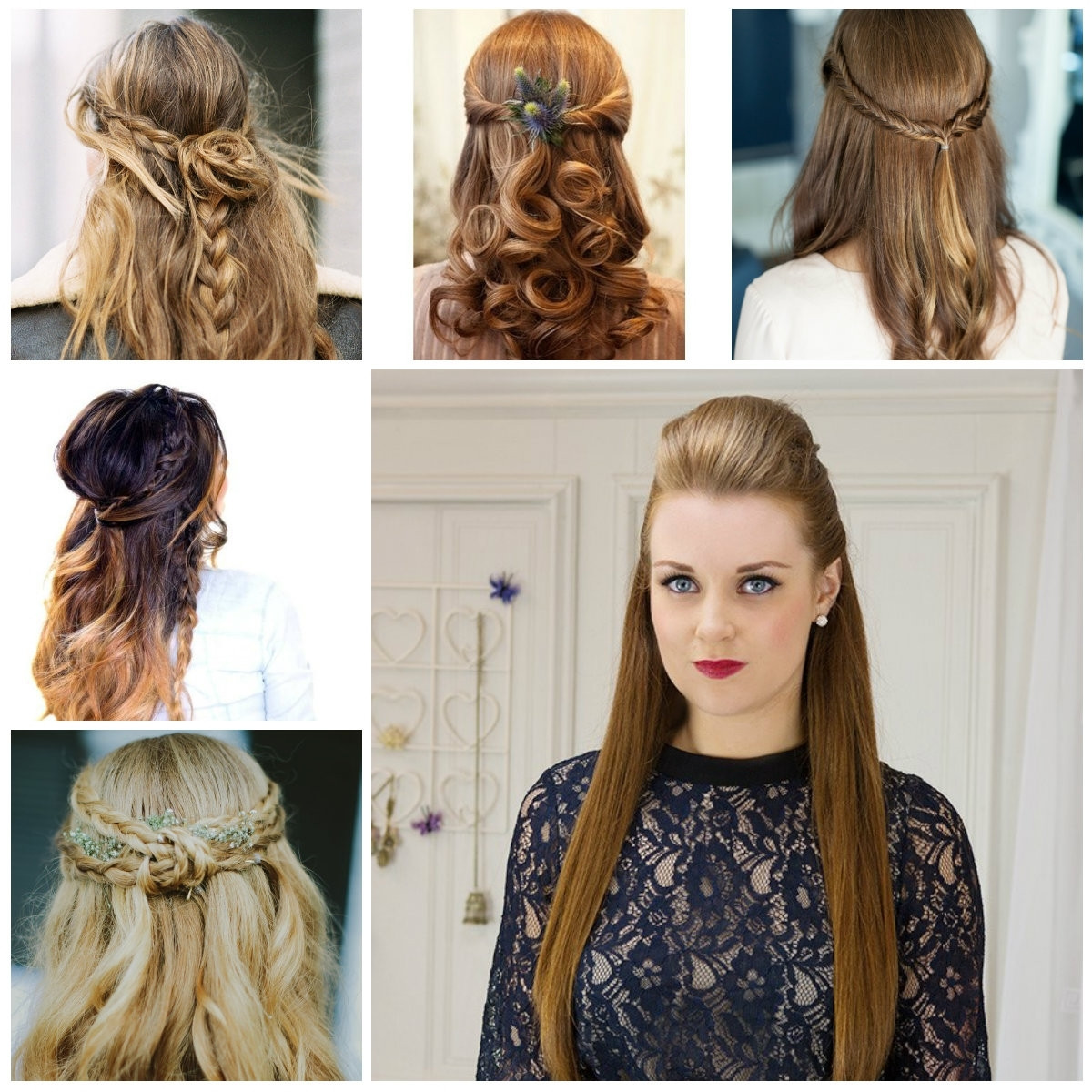 Straight Hairstyles For Wedding
 15 Inspirations of Easy Wedding Hairstyles For Long
