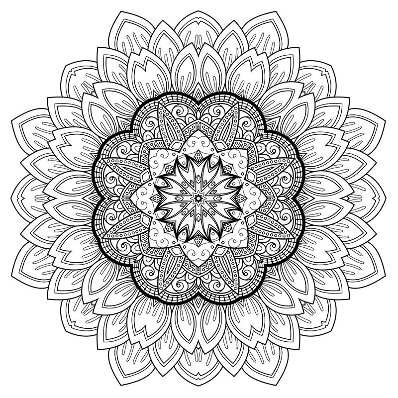 Stress Relief Coloring Pages Printable
 Free Downloadable Stress Relief Coloring Arts – HerbalShop