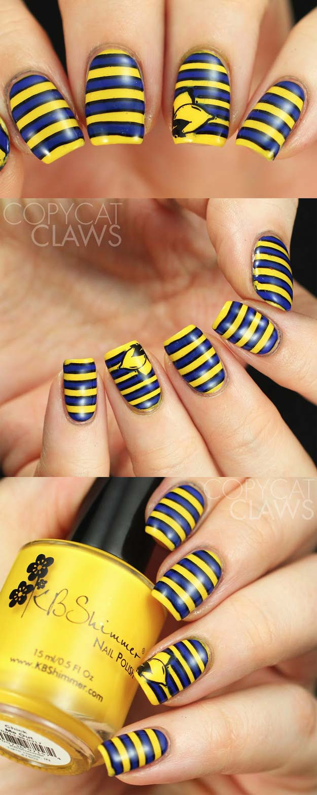 Striped Nail Art
 36 Striped Nail Art Ideas In Case You Missed