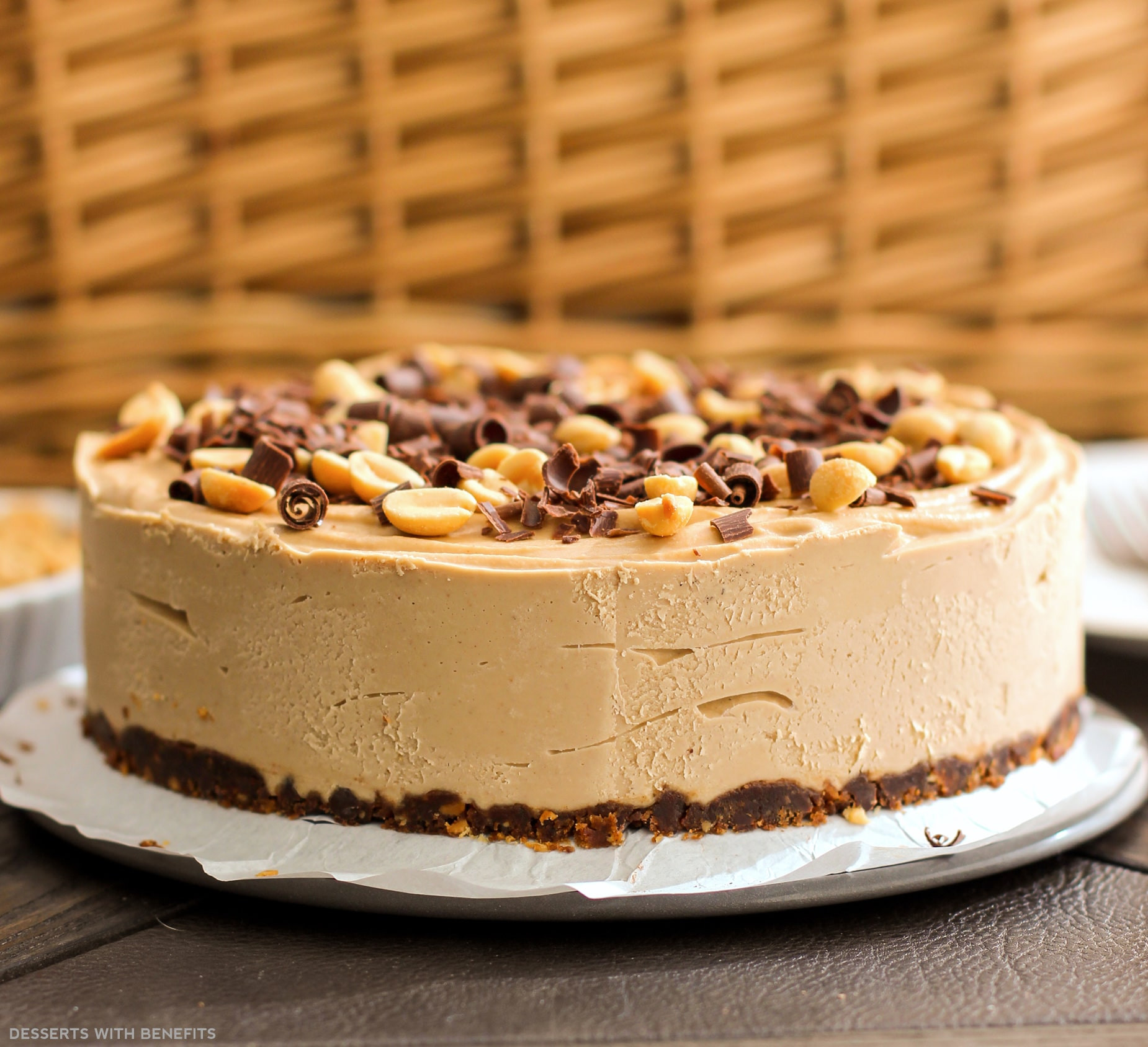 Sugar And Dairy Free Desserts
 Healthy Chocolate Peanut Butter Raw Cheesecake