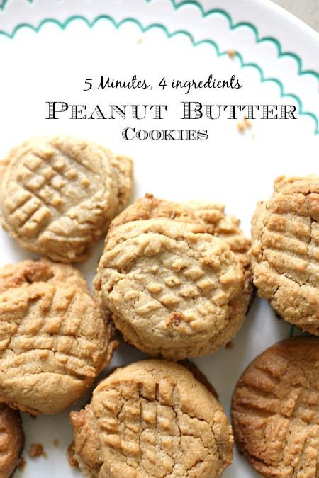 Sugar Cookies Without Flour
 Easy Peanut Butter Cookie Recipe without flour ly 4