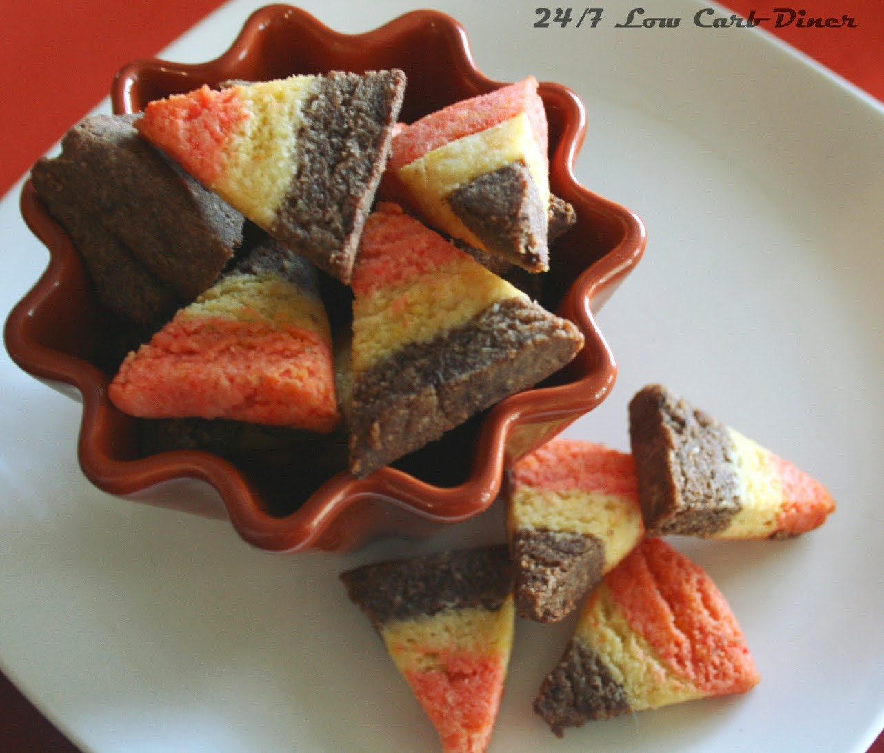 Sugar Free Candy Corn
 24 7 Low Carb Diner Candy Corn Cookies or Autumn Leaf Cookies