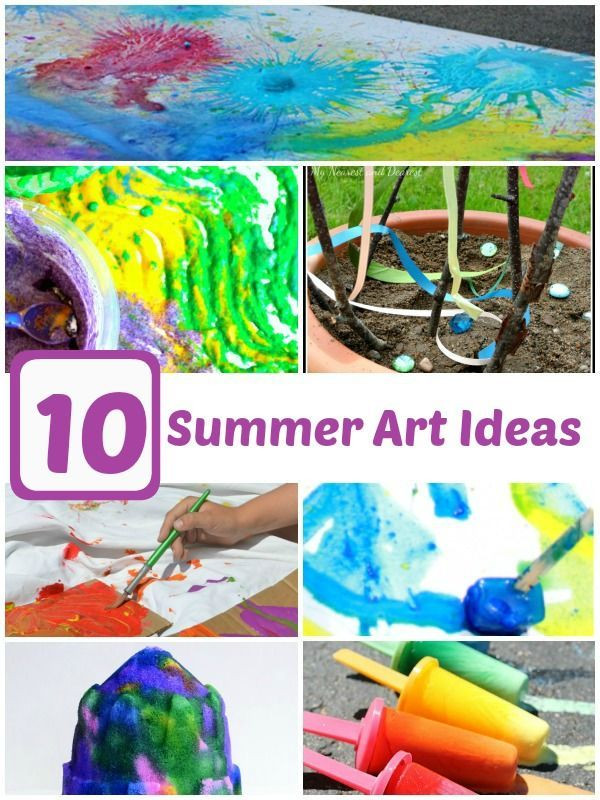 Summer Art Project For Kids
 17 Best images about Summer Fun For Kids on Pinterest