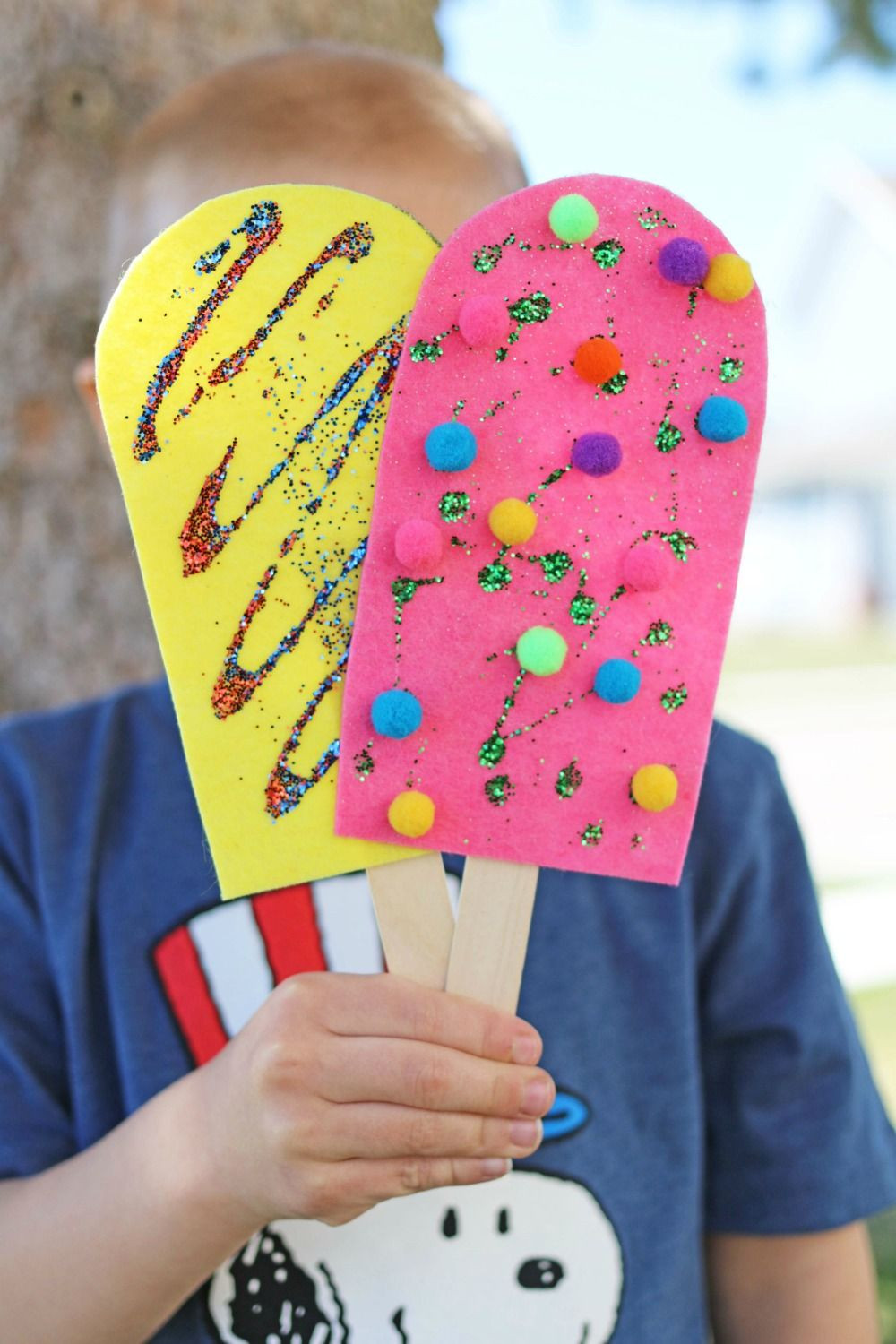 Summer Art Project For Kids
 Popsicle Craft for Pretend Play Darice Work