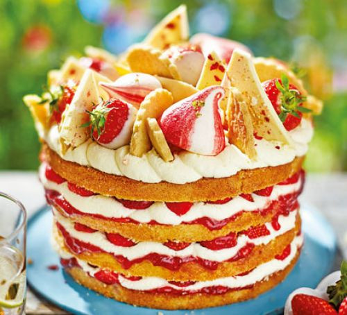 Summer Birthday Cake
 Summer party cake recipe
