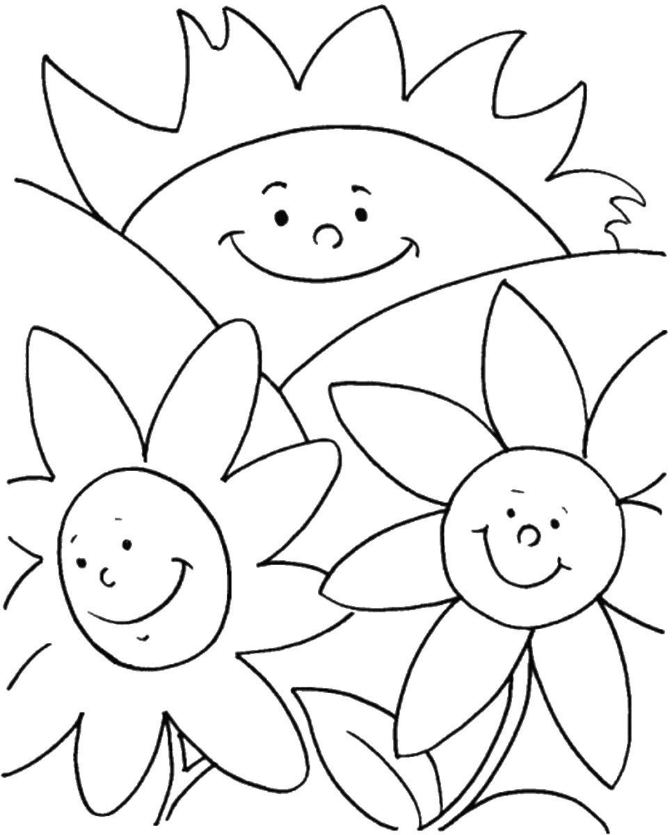 Summer Coloring Pages For Toddlers
 Summer Holiday Coloring Pages