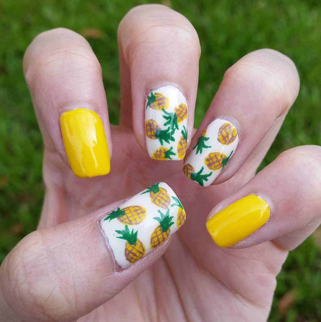 Summer Nail Color And Designs
 27 White Color Summer Nail Designs Ideas
