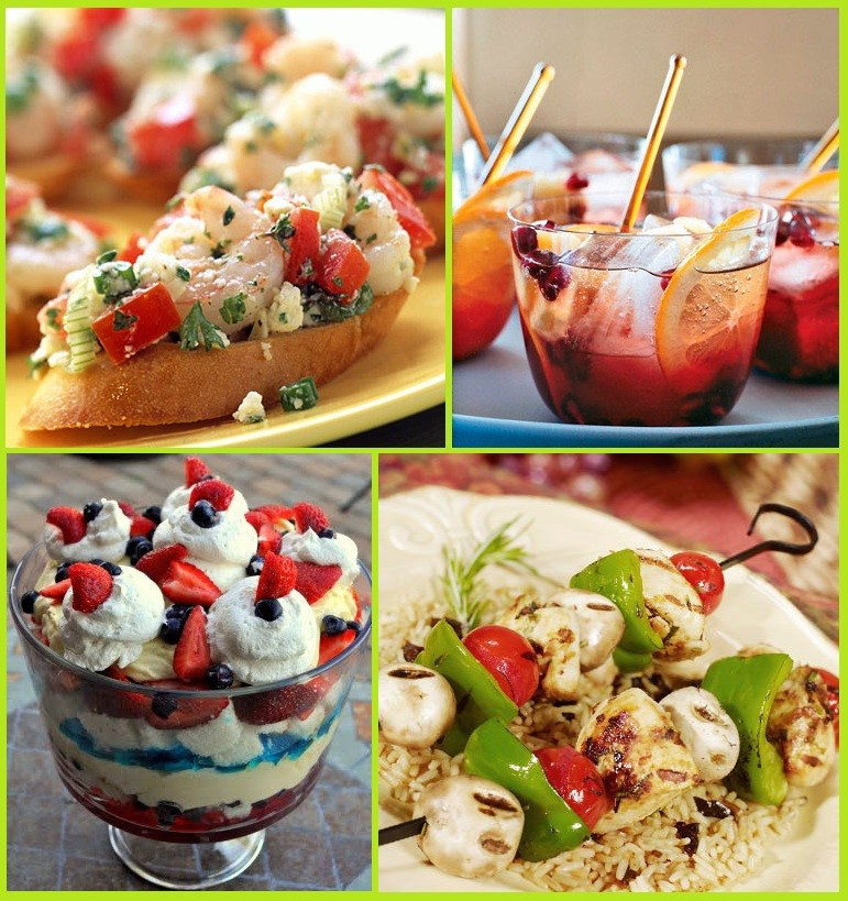 Summer Party Recipe Ideas
 24 Summer Party Food Ideas Memorial Day 4th of July