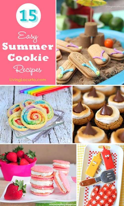 Summer Party Recipe Ideas
 15 Easy Summer Cookies