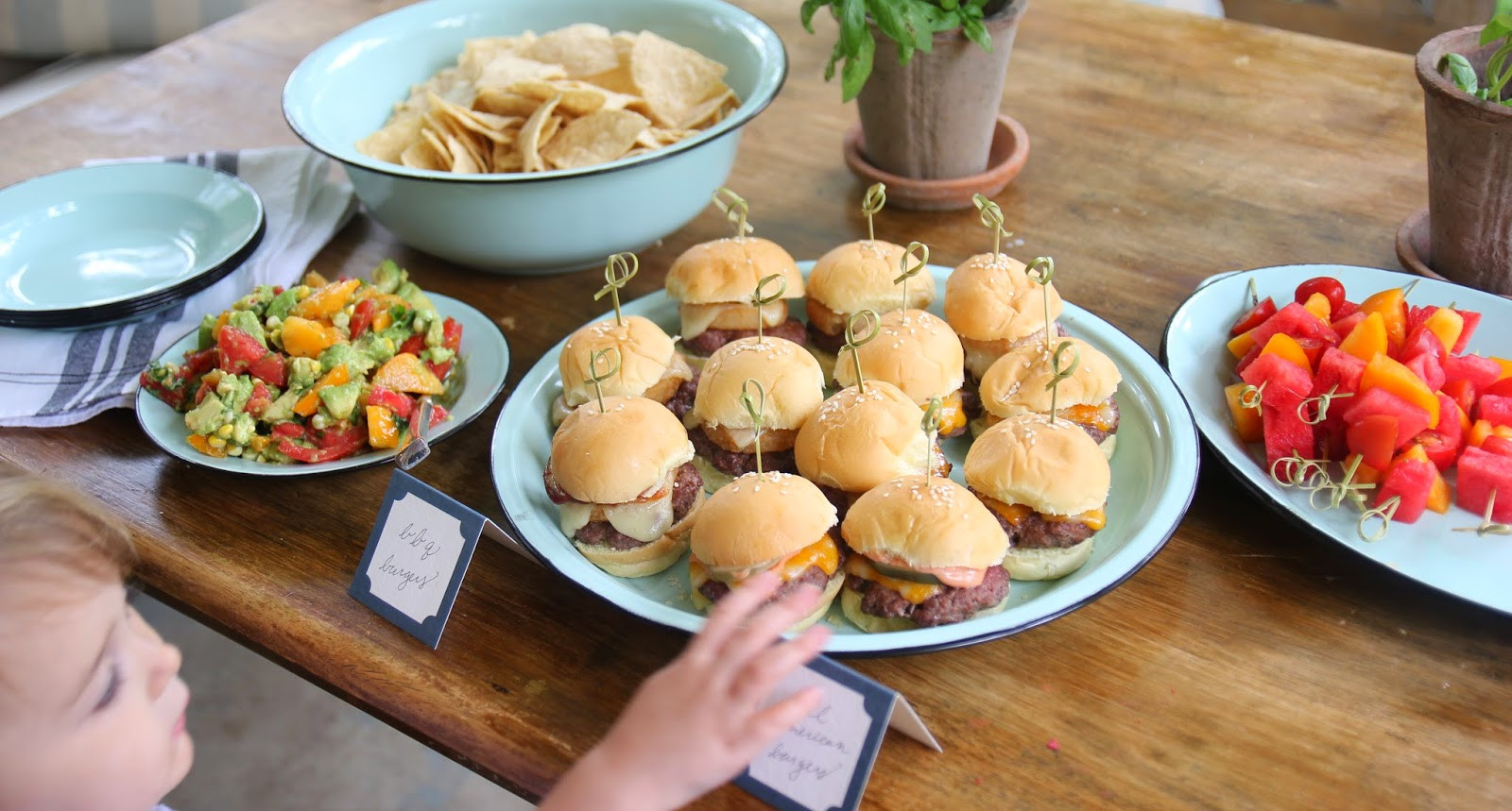 Summer Party Recipes Ideas
 Jenny Steffens Hobick BBQ & ion Ring Sliders