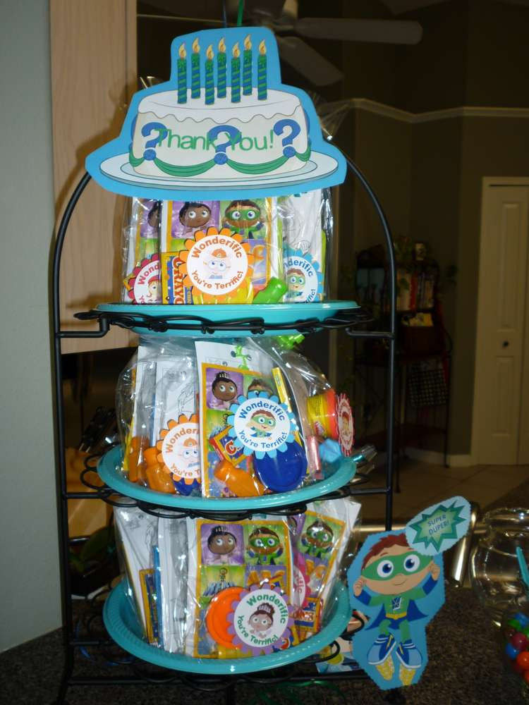 Super Why Birthday Decorations
 Super Why Birthday Party Ideas 1 of 12