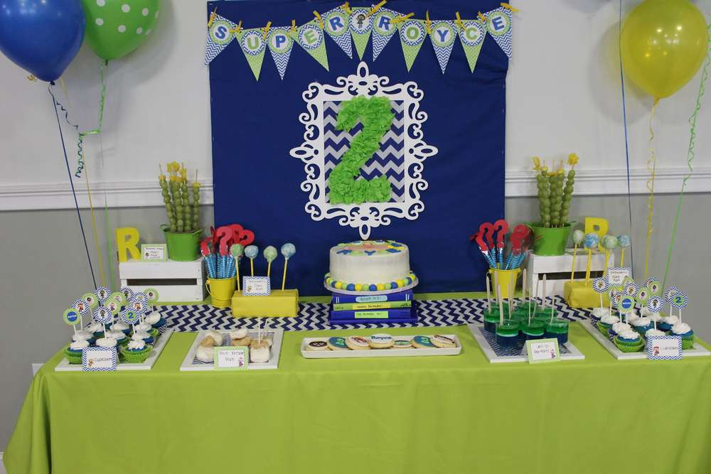 Super Why Birthday Decorations
 Super Why Birthday Party Ideas 1 of 25