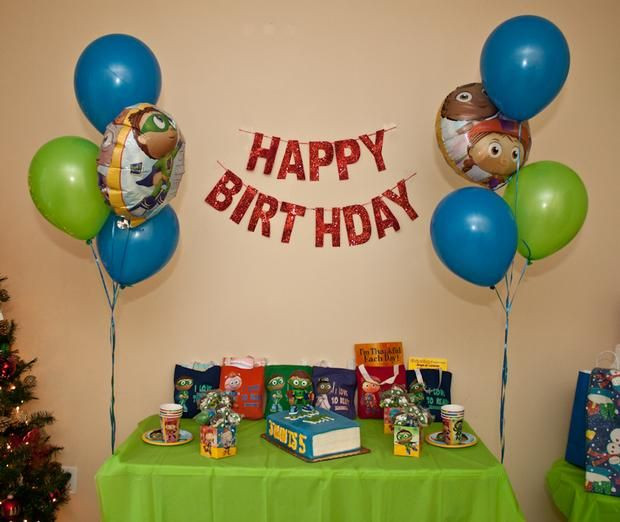 Super Why Birthday Decorations
 Super Why Birthday Party Super Why Party