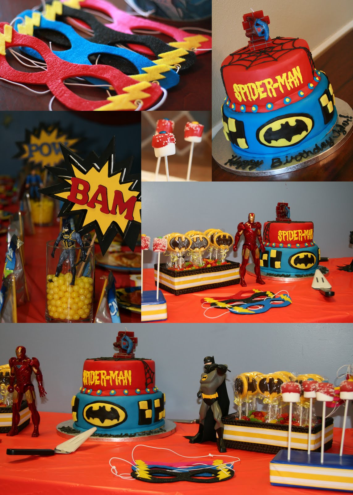 Superhero Birthday Decorations
 Unique Card Designs Superhero Birthday Party