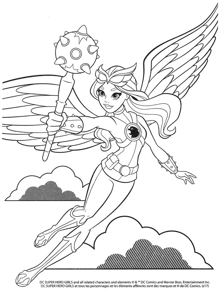 Superhero Girls Coloring Pages
 DC Superhero Girls Colouring Pages