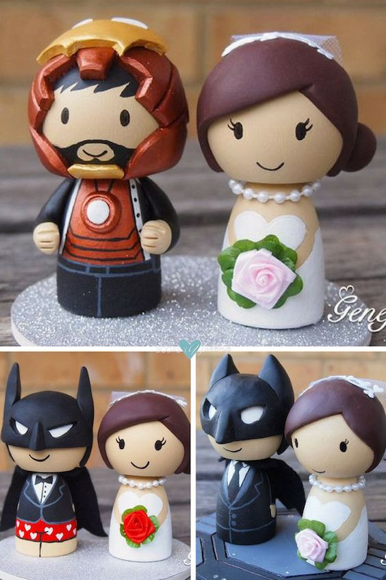 Superhero Wedding Cake Toppers
 The plete Guide to Wedding Cake Toppers Unique Ideas