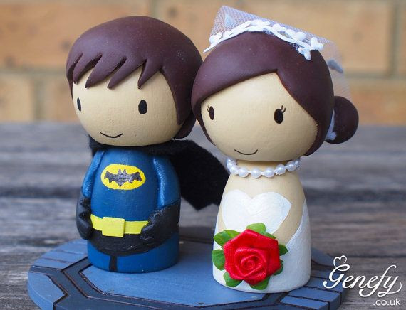 Superhero Wedding Cake Toppers
 Superhero Wedding Cake Toppers Wedding and Bridal