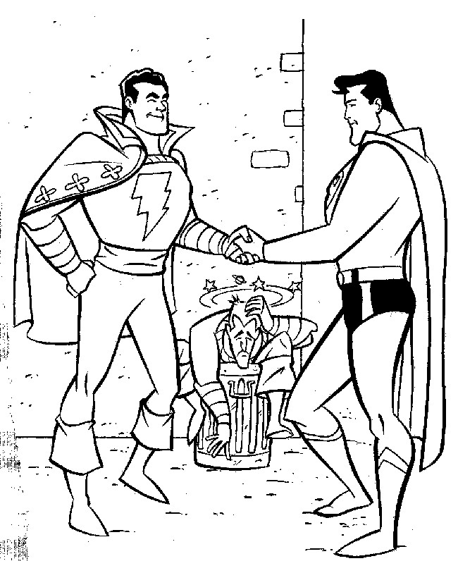Superman Printable Coloring Pages
 Coloring Pages Fun Superman Coloring Pages