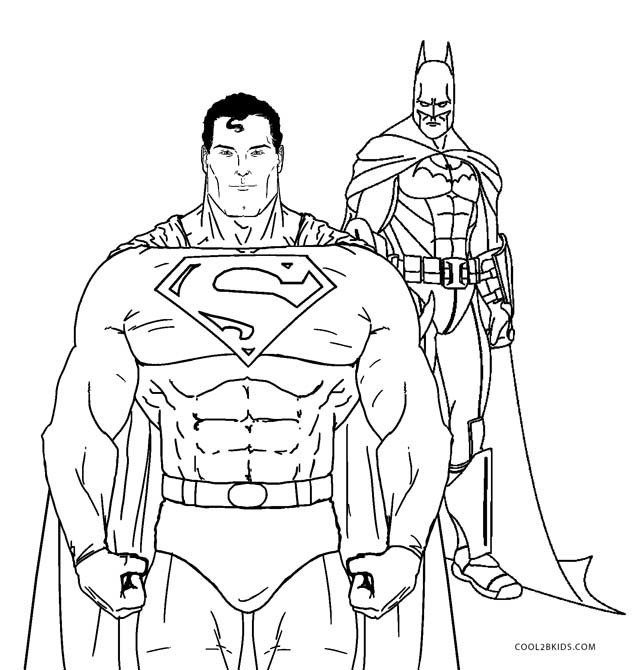 Superman Printable Coloring Pages
 Free Printable Superman Coloring Pages For Kids