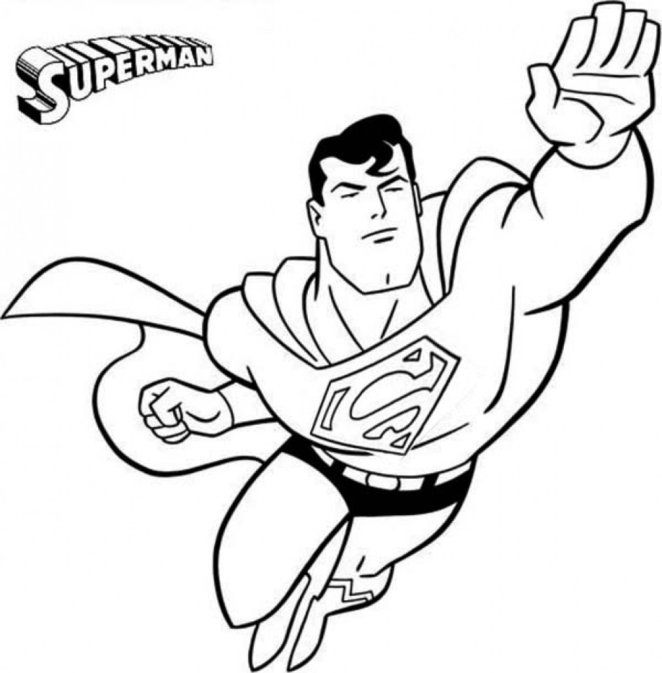 Superman Printable Coloring Pages
 Get This Printable Superman Coloring Pages