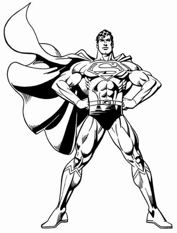 Superman Printable Coloring Pages
 Superman Coloring pages Free Printable Coloring Pages